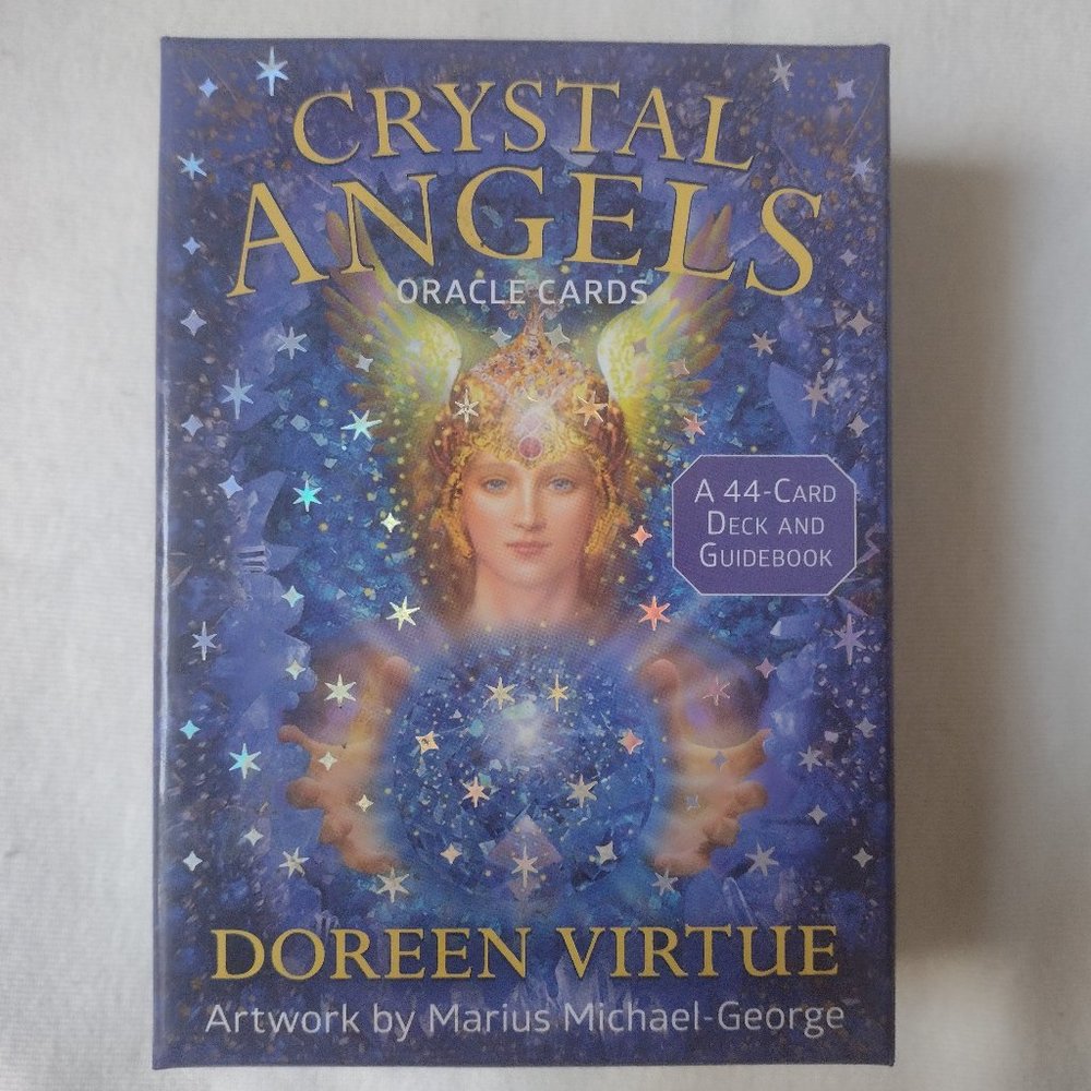 Crystal Angels Oracle Cards: A 44-Card Deck and Guidebook, by Doreen Virtue